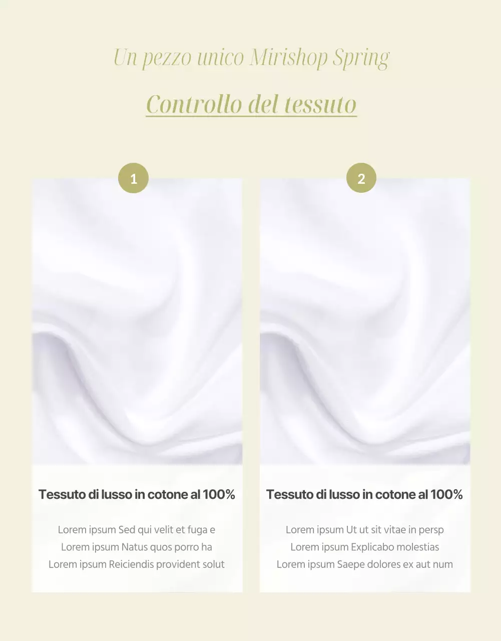 Un bel vestito primaverile in giallo e beige Dettagli