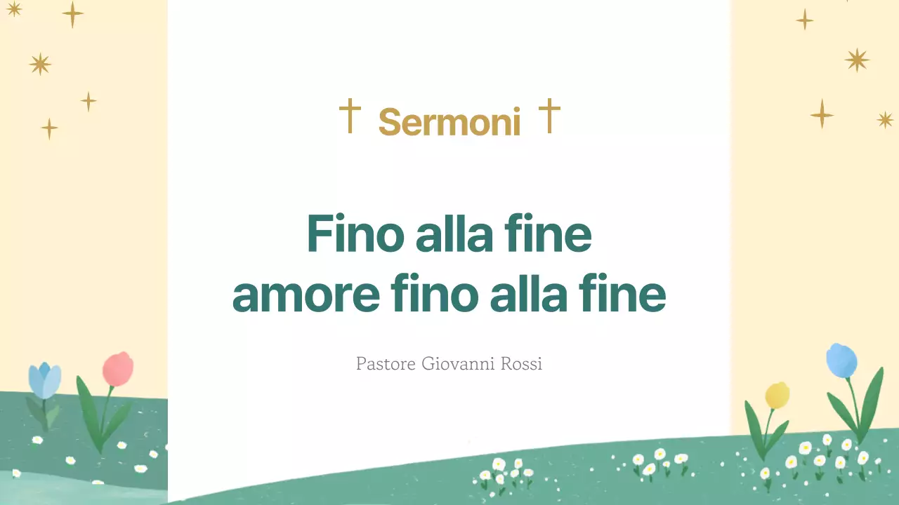 Una simpatica guida gialla e verde alle funzioni religiose