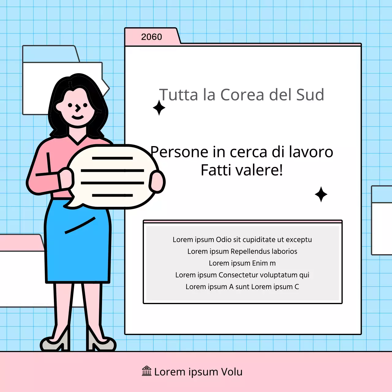 Sulle semplici strategie per i colloqui di lavoro in azzurro e rosa