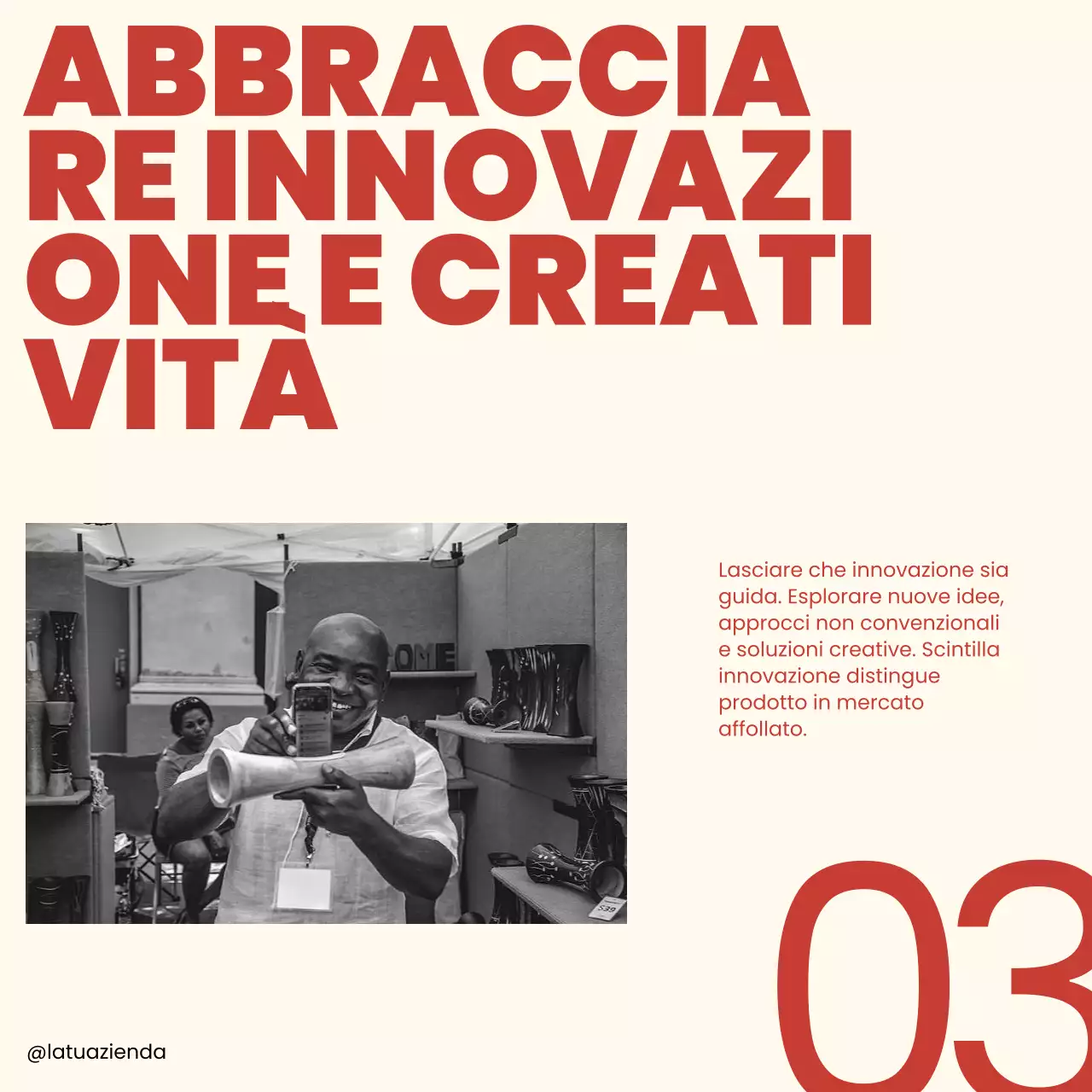 Rosso Beige Minimal Bold Guida allo sviluppo di un carosello di prodotti Instagram Suggerimenti Strategia