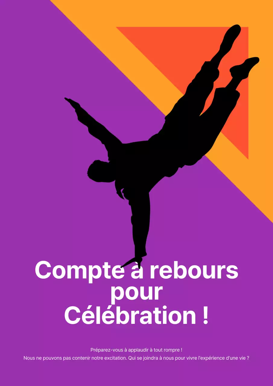 Modèle promotionnel de prix de convention moderne bleu et orange