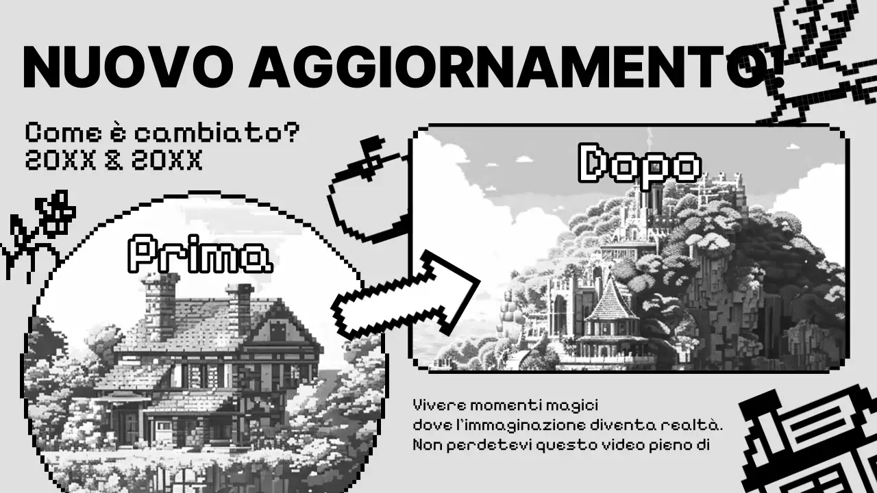 Miniatura di YouTube di giochi moderni in bianco e nero