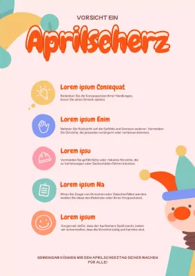 Vorsicht am Aprilscherztag