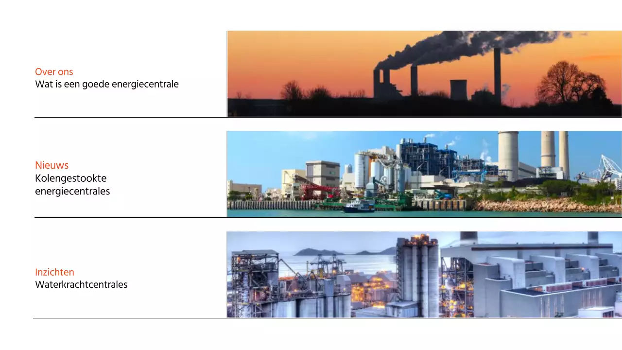 Zwart-wit Modern Zakelijk Lay-out Voorstel