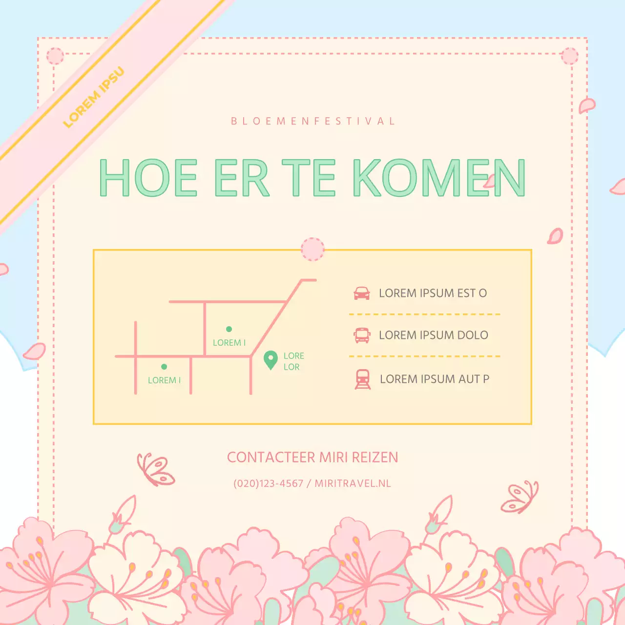 Over het Roze en Gele Rododendronfestival