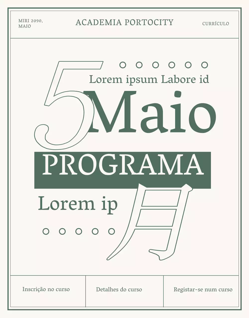 Promover o edifício verde e bege "Aprendizagem ao Longo da Vida