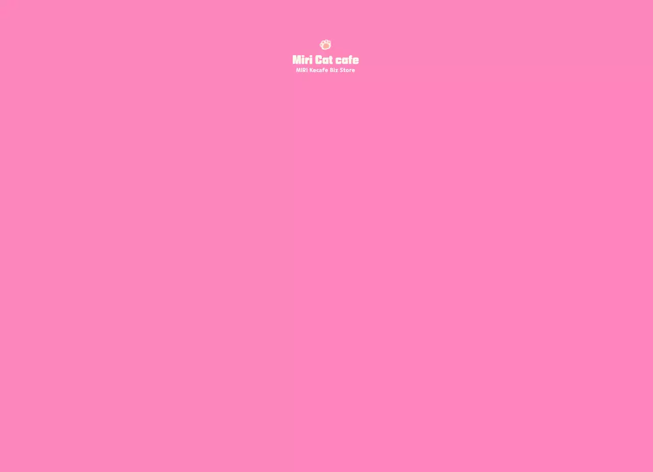 Pour les articles de café avec des illustrations de chats roses et beiges