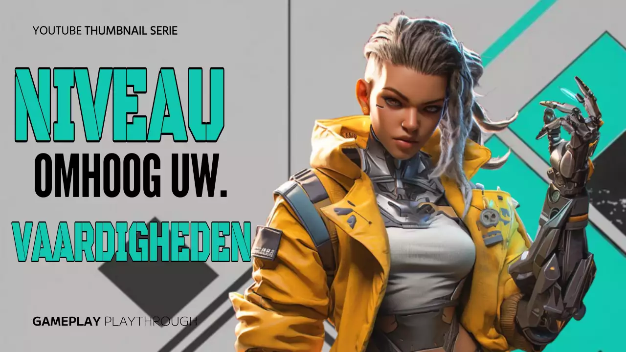 Blauw met grijze Cyberpunk-vaardigheden Video Cover