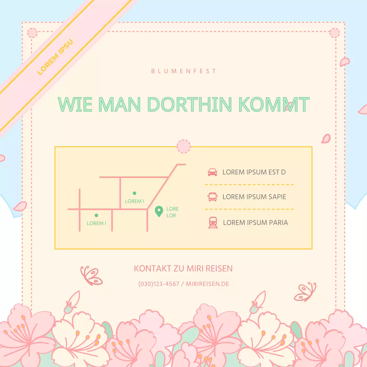 Über das Rosa und Gelbe Rhododendron-Festival