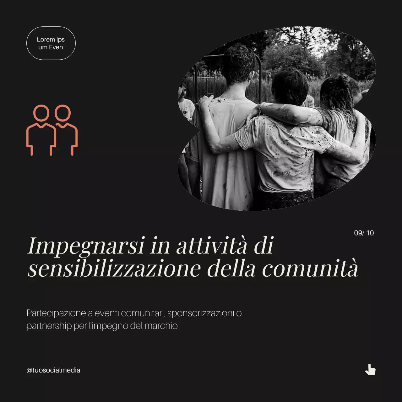 Nero Moderno Strategia elegante per la costruzione dell'identità del marchio Suggerimenti Carosello Instagram