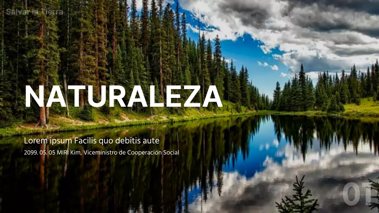 Una sencilla presentación ecológica para el Estado de la Unión