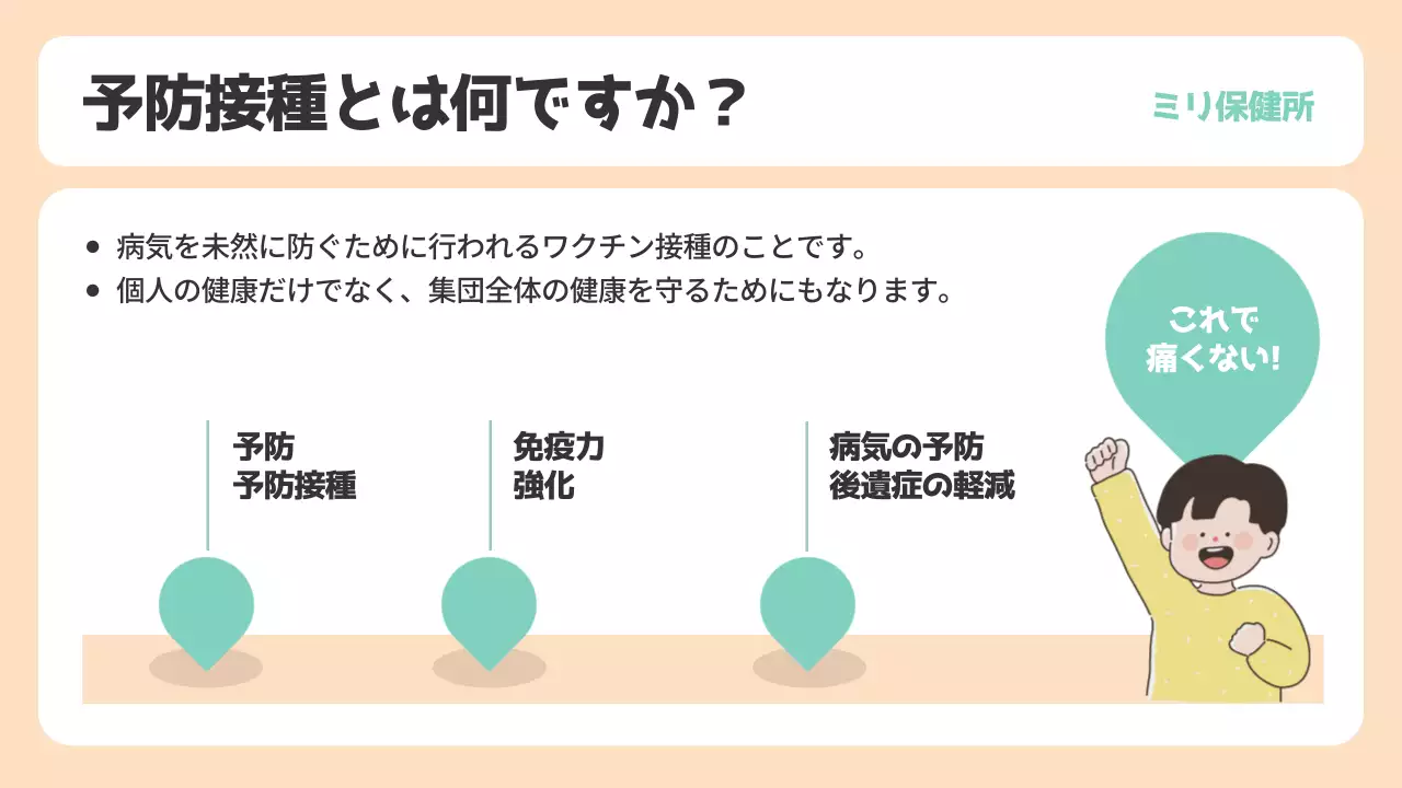 ベージュ シンプル 健康 ガイド プレゼンテーション