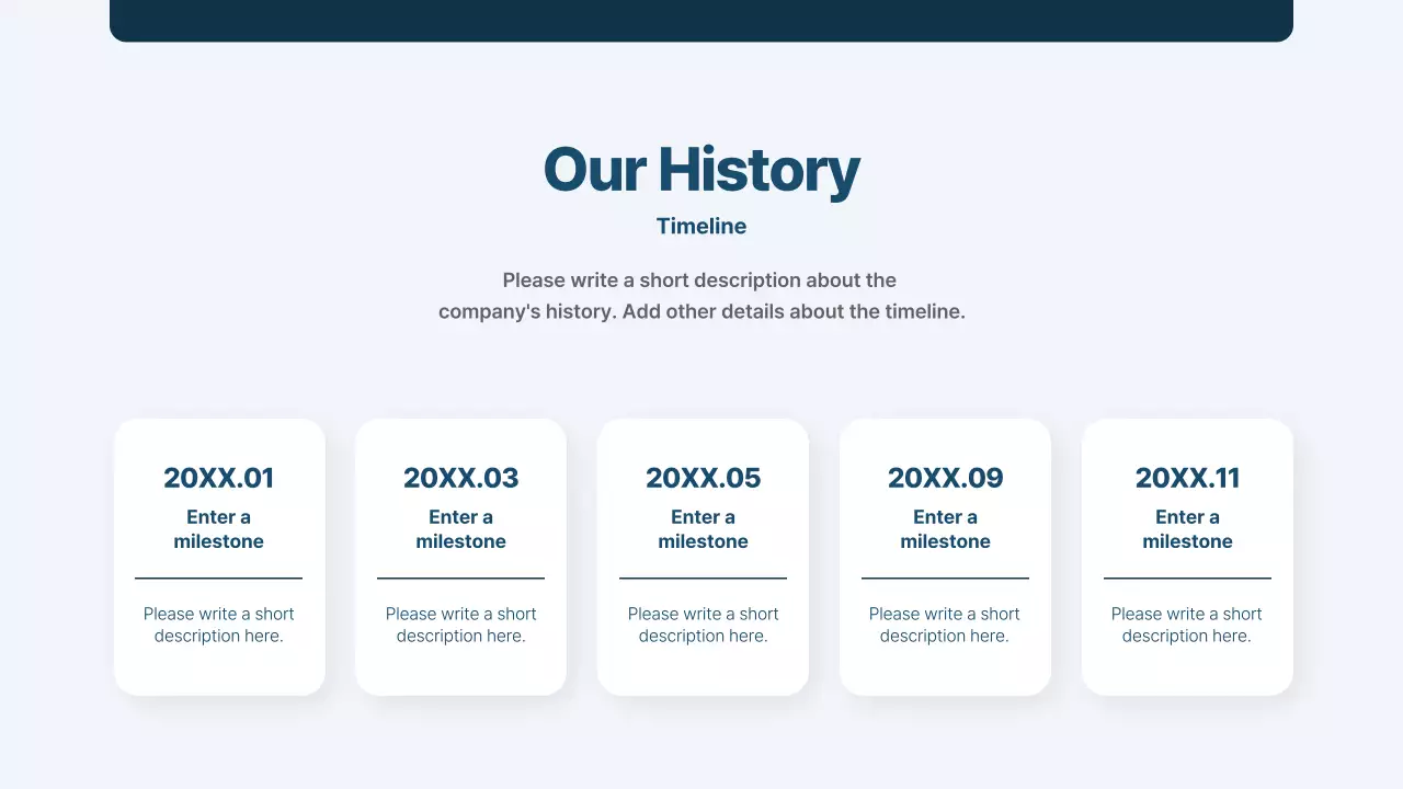 Blue Modern Construction Presentation