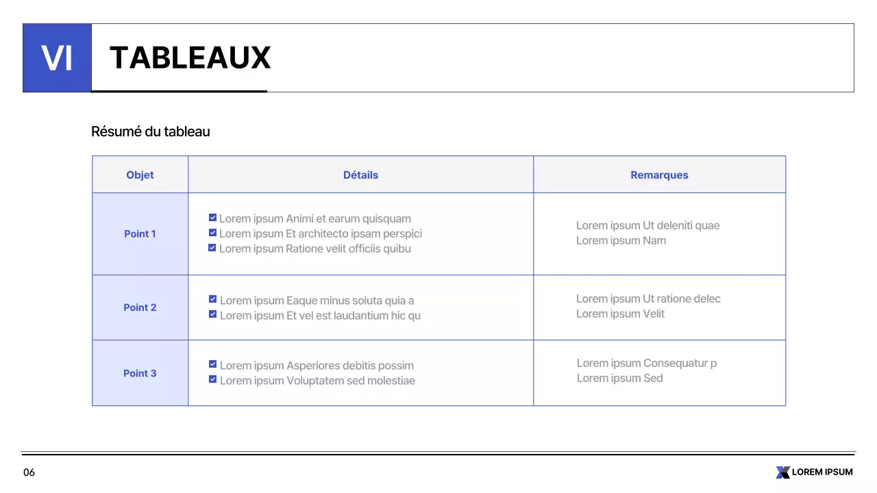 Rapport imprimable simple, bleu et blanc, sur le secteur public