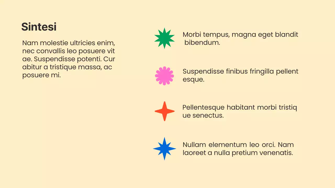 Rapporto sulle forme semplici di base in beige