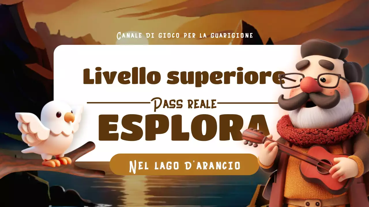 Promuovere un canale di gioco ispirato alla natura rossa e marrone