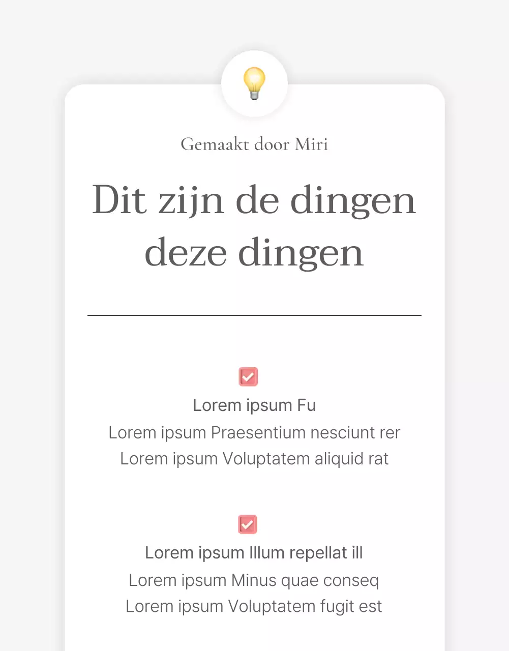 Een advertentie in een winkelcentrum met eenvoudige witte en grijze gestileerde emoji's