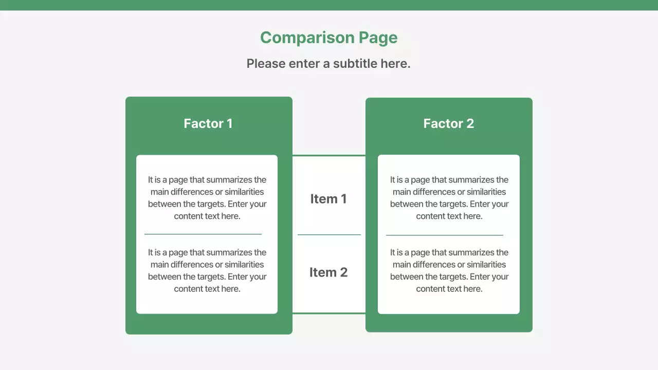A simple business plan and evaluation report in green