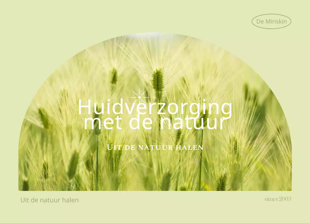 Rond frame cosmetica evenement merchandise in groen