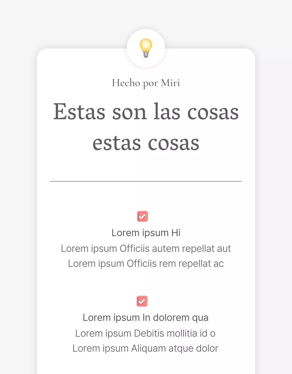 Una página de introducción o anuncio para un centro comercial de moda con un estilo sencillo de emojis blancos y grises.
