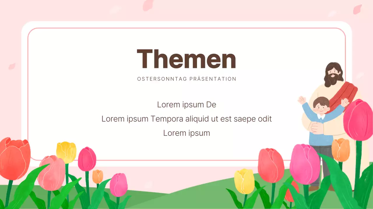 Rosa und weiße Ostern Zone Worship Unterrichtspläne