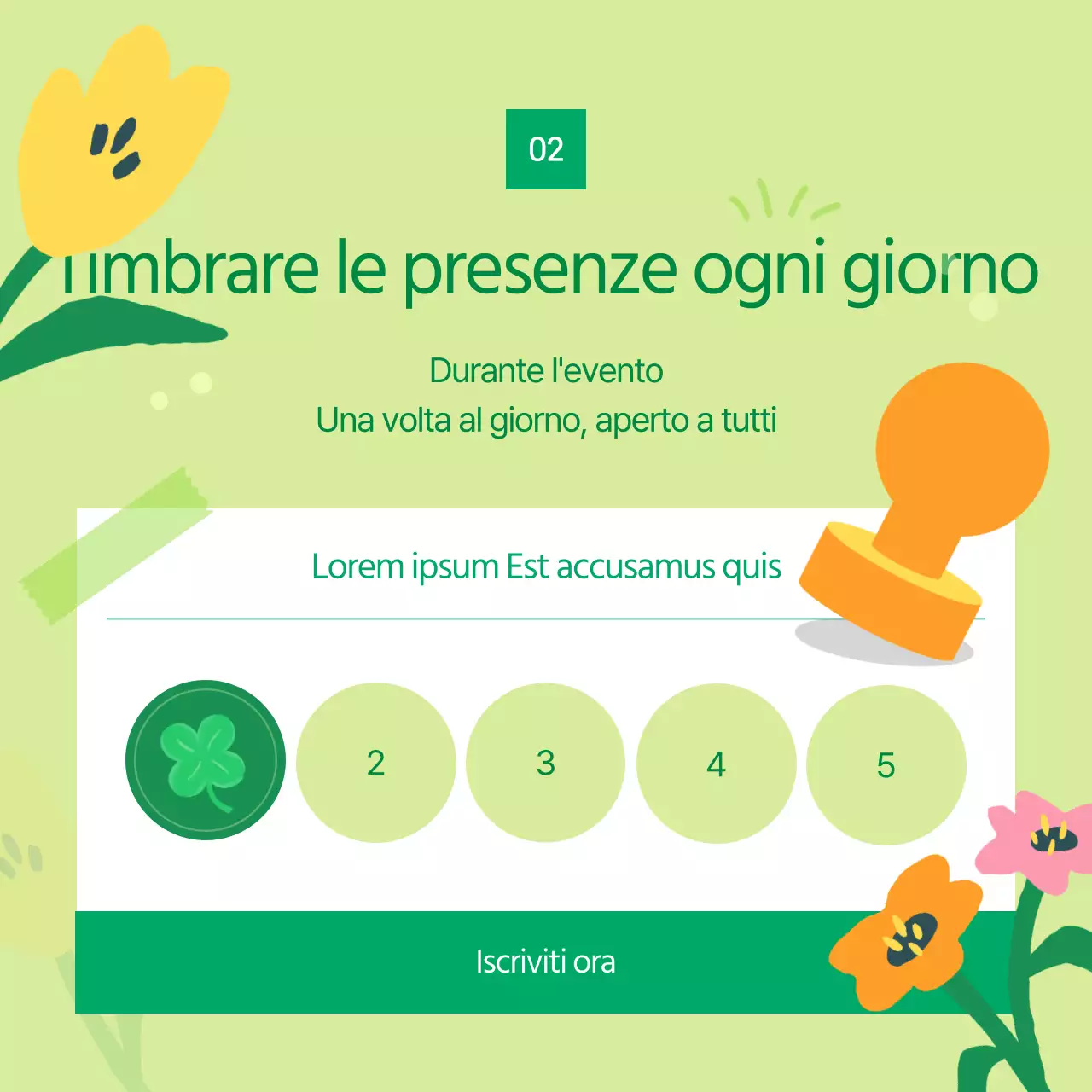 Promuovete una bella promozione primaverile in chartreuse e giallo