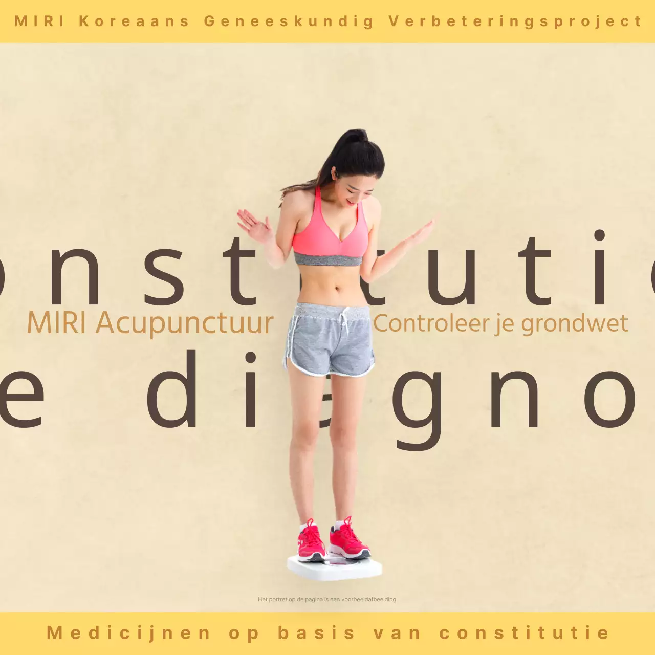 Promoot uw acupunctuurkliniek branding kit met kaki accenten