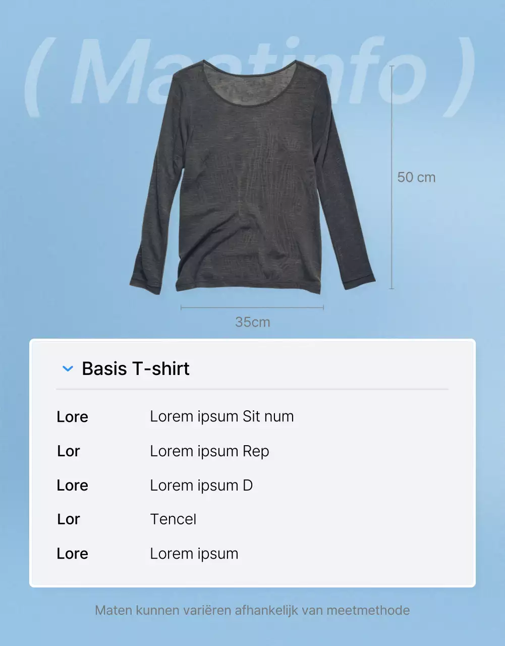 Promoot de blauw-witte modetrend met een gedetailleerde pagina over waar je op moet letten