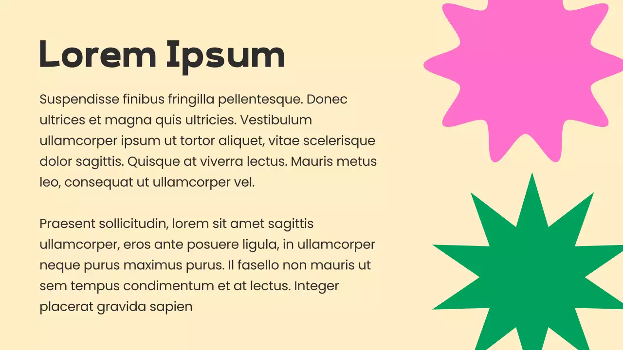 Rapporto sulle forme semplici di base in beige