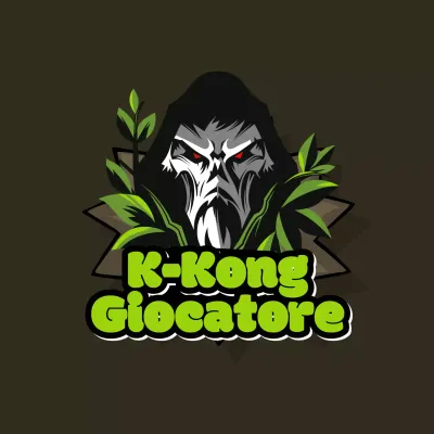 Pubblicità Gamerz Verde e Nero Natura Geometrica