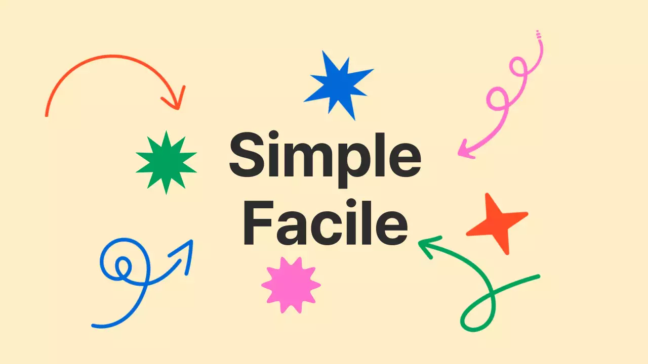 Rapport sur les formes simples de base en beige