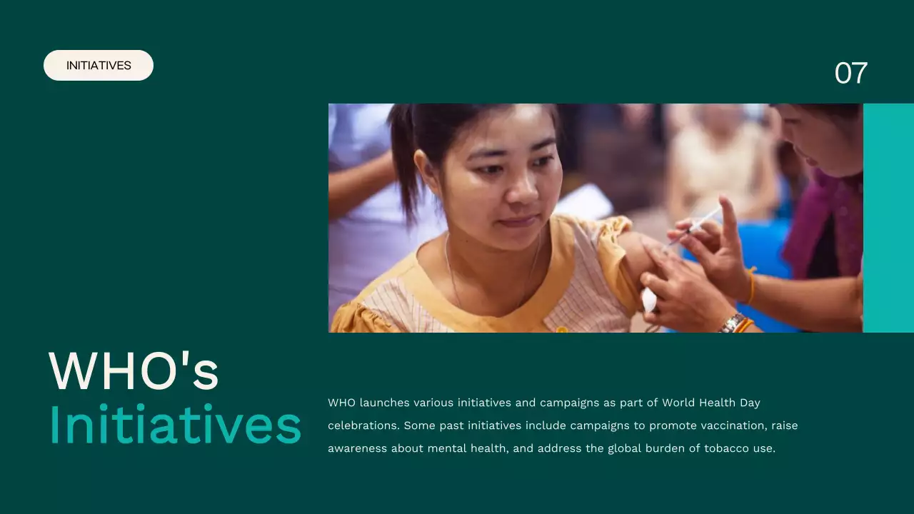 Teal Modern Health Guide Presentation