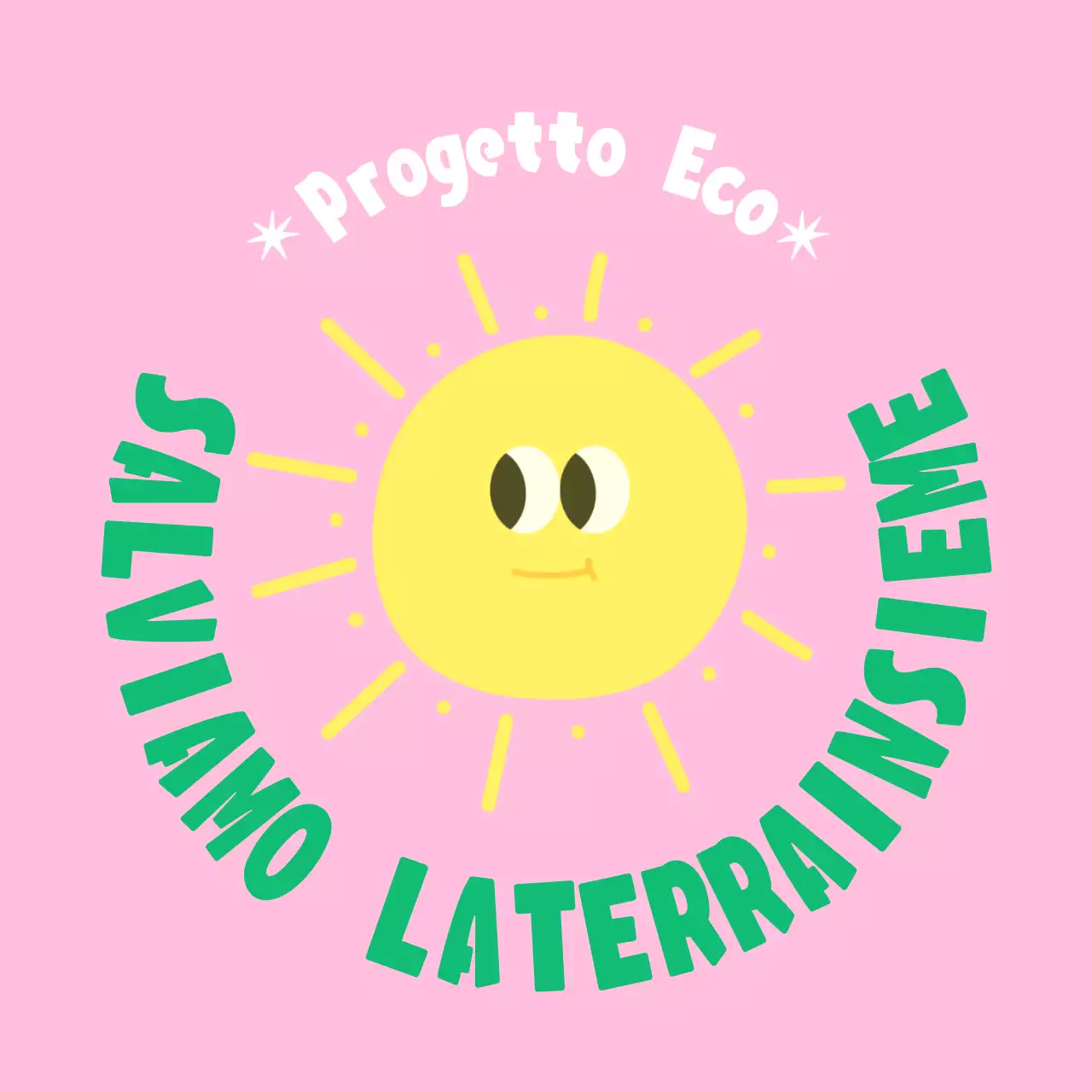 Una campagna per salvare l'ambiente in una serie di illustrazioni eco-compatibili