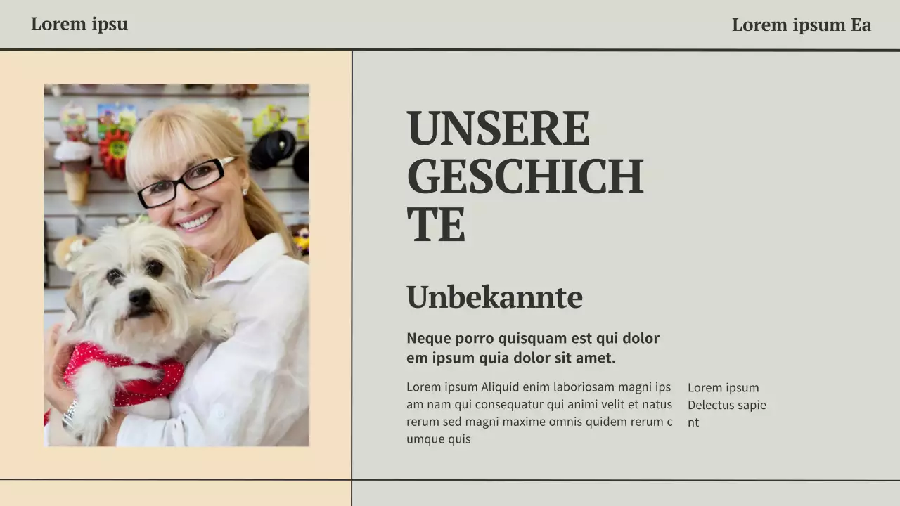 Grau und Schwarz Minimalistische Moderne Zeitung Business Präsentation