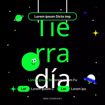 Una campaña de neón y kitsch para el Día de la Tierra