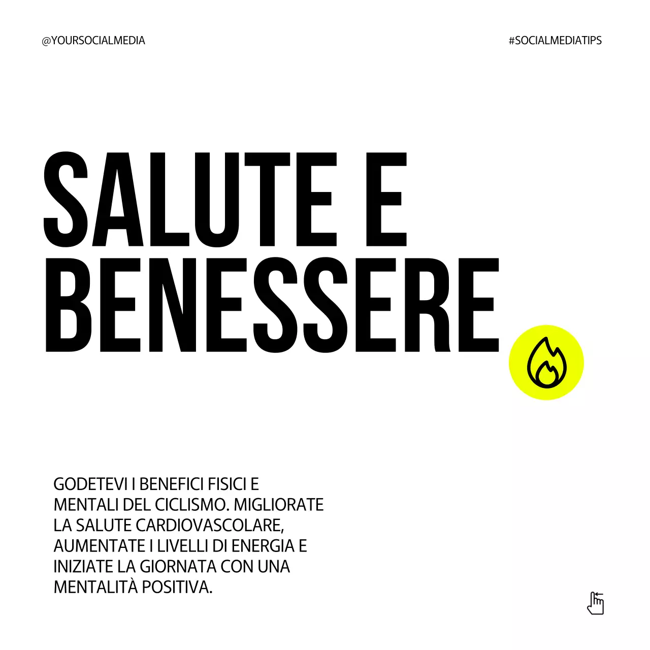 Grigio Verde neon Grassetto Giornata nazionale della bicicletta Suggerimenti Carosello di Instagram Post