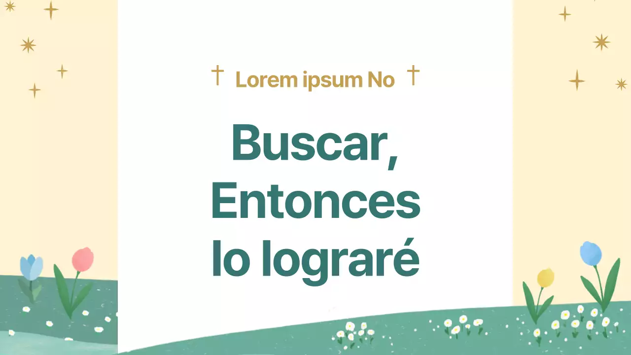 Una bonita guía amarilla y verde de los servicios religiosos
