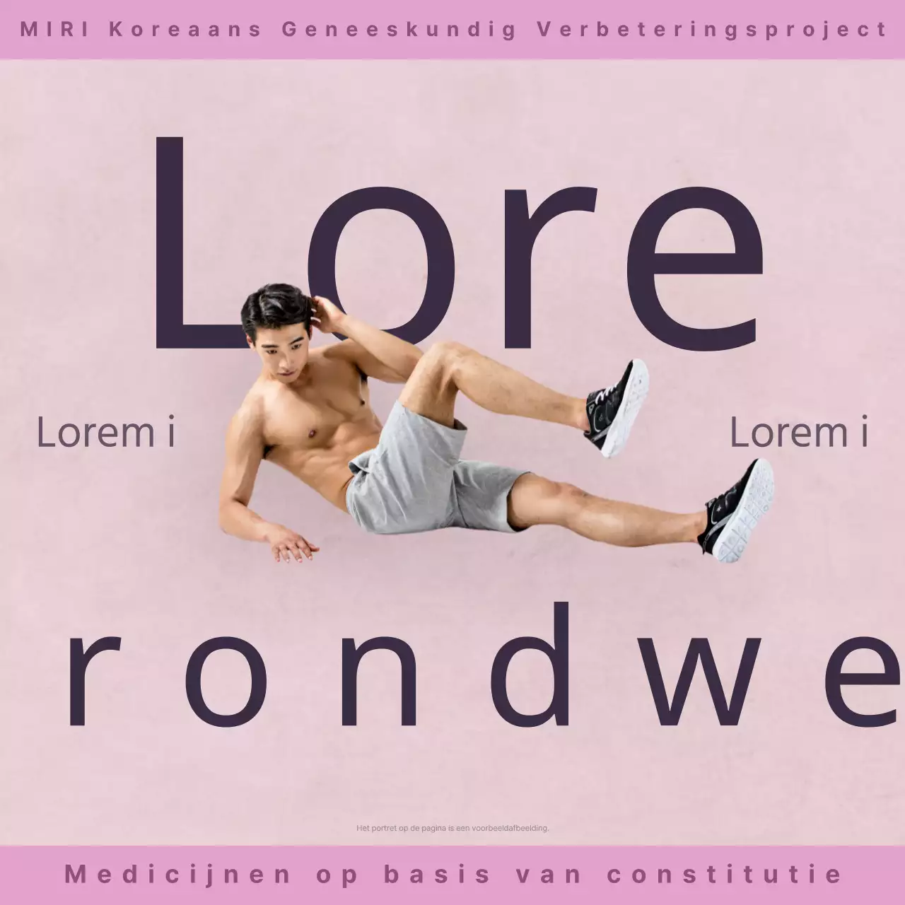 Promoot uw acupunctuurkliniek branding kit met kaki accenten