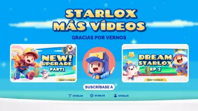 Promociona tu canal de juegos con un bonito vídeo en amarillo y azul claro