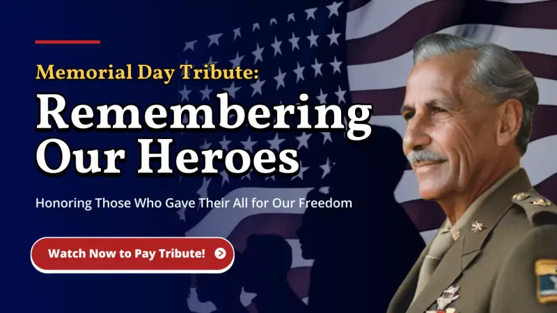 Blue Traditional Heroes Promotion YouTube Thumbnail