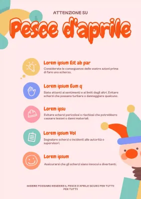 Attenzione al pesce d'aprile