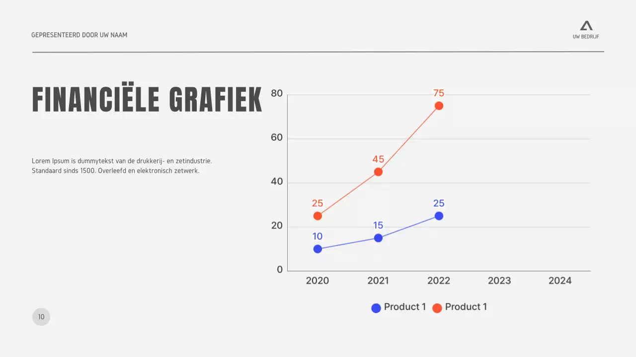 Zwart Wit Grijs Minimale Bedrijfsstrategie