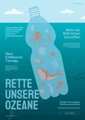 Blaue Kampagne zur Rettung unserer Ozeane