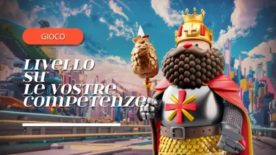 Animazione blu e grigia Gioco di abilità Copertina video