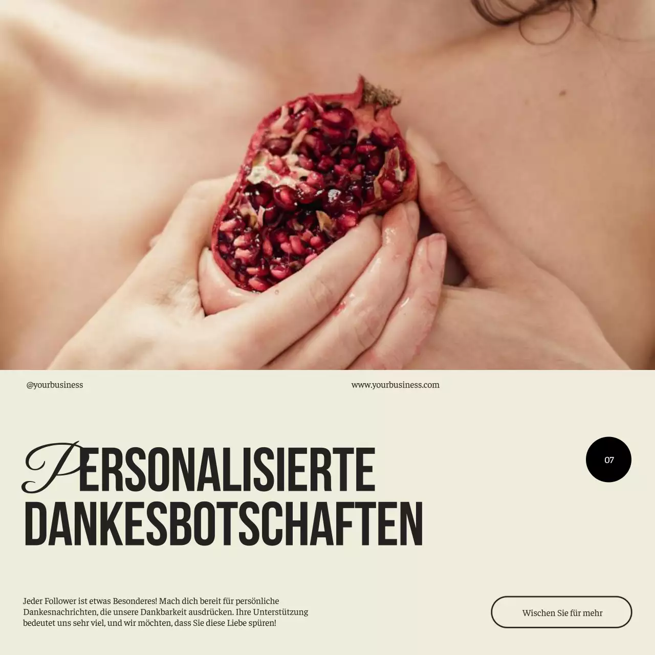 Beige Schwarz Minimal Luxus Ästhetischer Umgang mit Followern Tipps Instagram Karussell Post