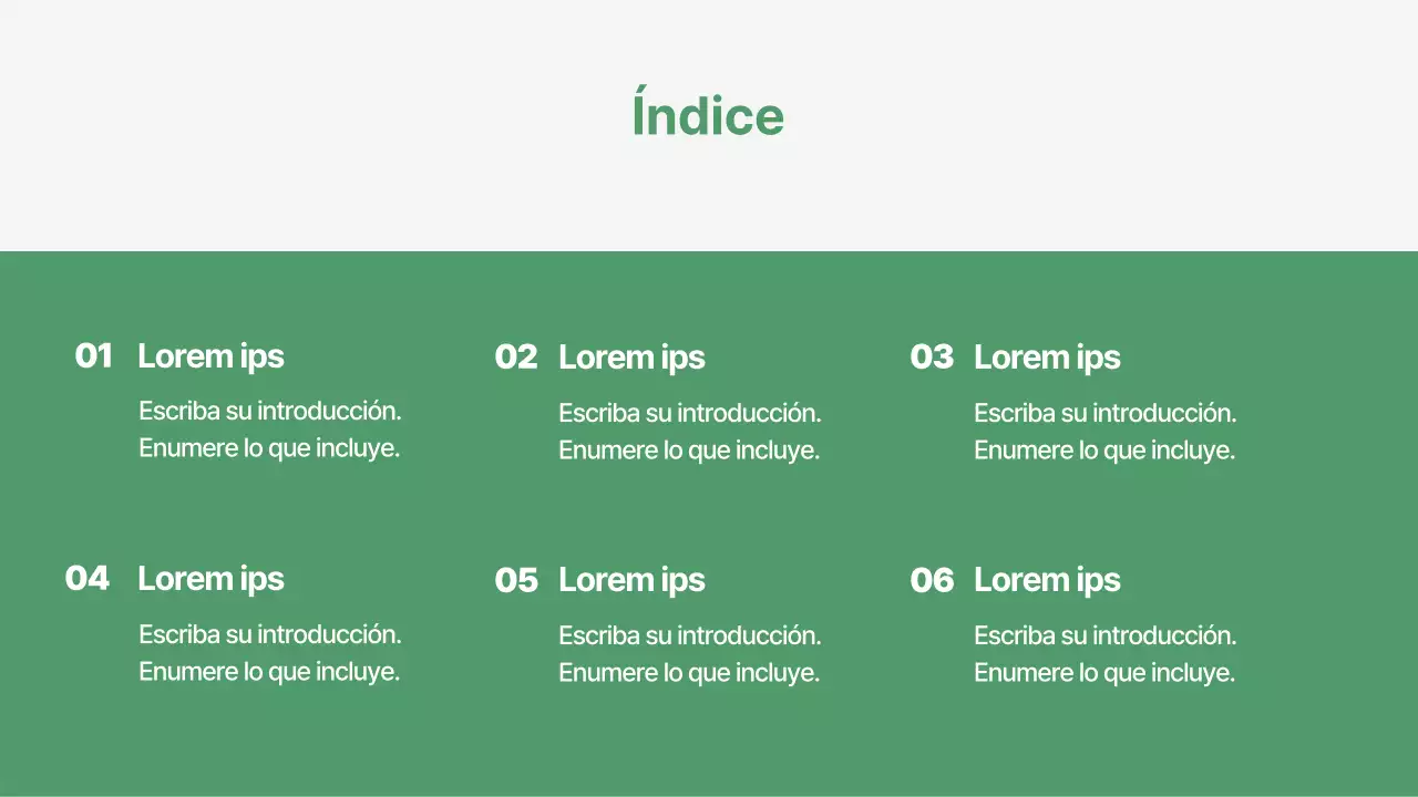 Un plan de empresa sencillo y un informe de evaluación en verde