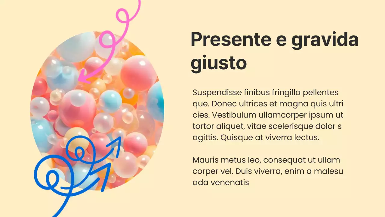 Rapporto sulle forme semplici di base in beige