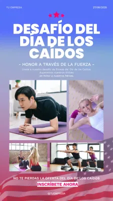 Campaña del Día de la Memoria Azul y Roja