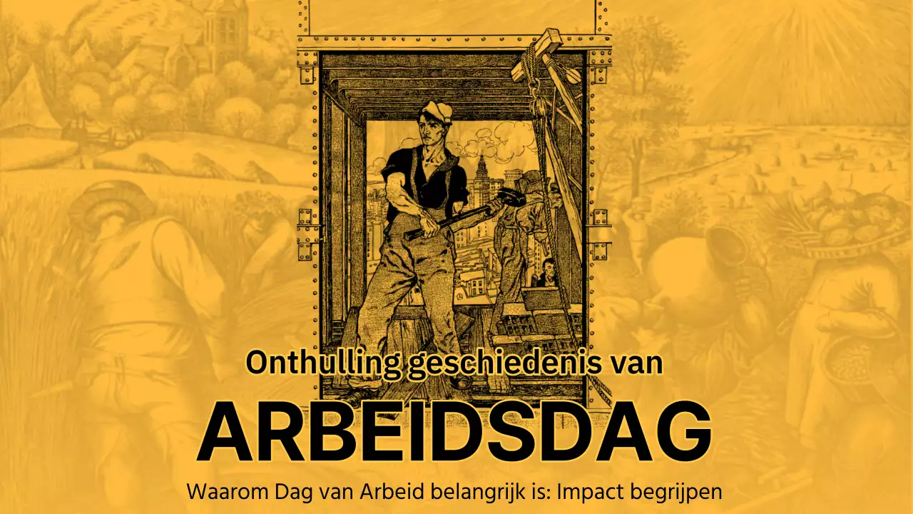 Yellow's retro May Day geschiedenis hoofdtitel