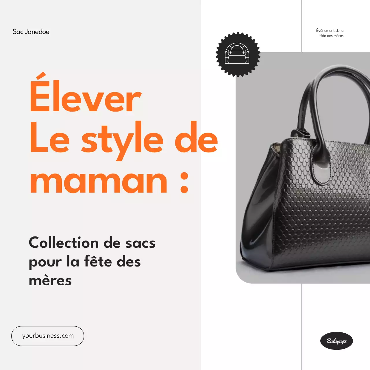 Grey Orange Minimal Modern Promotion Product Celebrate Mother's Day Instagram Carousel